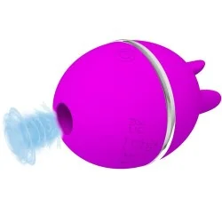Pretty Love - Vibrador De Silicone Redondo Roxo Bola Gemini