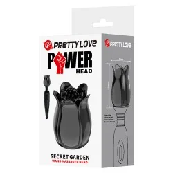 Pretty Love - Secret Garden Cabeça De Massagem Preta