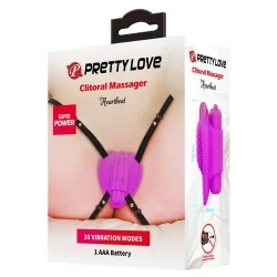 Pretty Love - Heartbeat Clitoris Massager 10 Modos De Vibrao Roxo