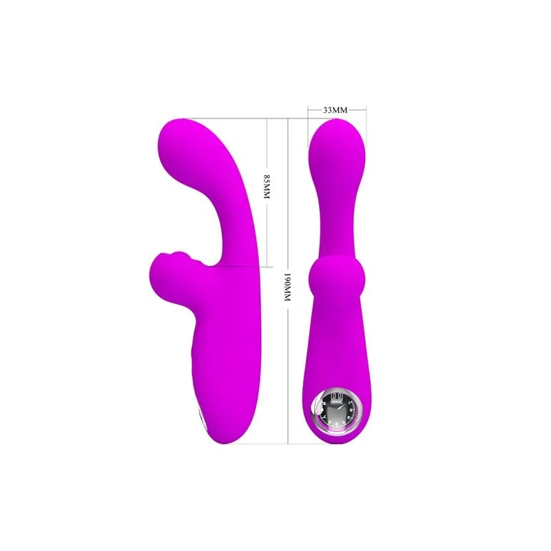 Pretty Love - Skylar Vibrador Estimulador Roxo