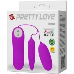 Pretty Love - Ovo Vibratório Duplo Irma