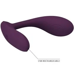 Pretty Love - Baird G-Spot 12 Vibrações Recarregável Lilás App