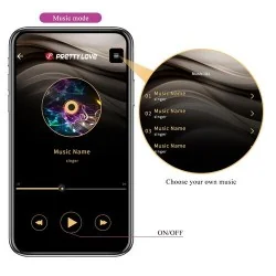 Pretty Love - Hector Vibrador Electroshock Por App Control Violeta