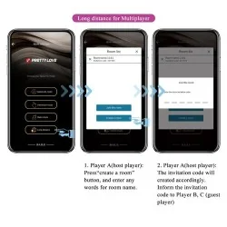 Pretty Love - Hector Vibrador Electroshock Por App Control Violeta