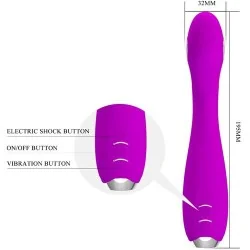 Pretty Love - Hector Vibrador Electroshock Por App Control Violeta