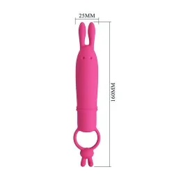 Pretty Love - Delia Vibrador Rabbit Com Anel De Resistência