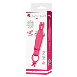 Pretty Love - Delia Vibrador Rabbit Com Anel De Resistência