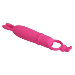 Pretty Love - Delia Vibrador Rabbit Com Anel De Resistência