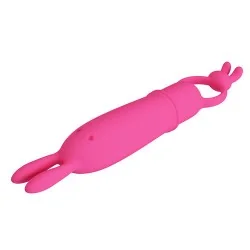 Pretty Love - Delia Vibrador Rabbit Com Anel De Resistência