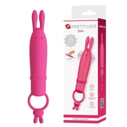 Pretty Love - Delia Vibrador Rabbit Com Anel De Resistência