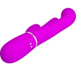 Pretty Love - Shania Triple Rabbit Vibrador Multifuncional Rosa