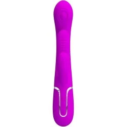 Pretty Love - Shania Triple Rabbit Vibrador Multifuncional Rosa