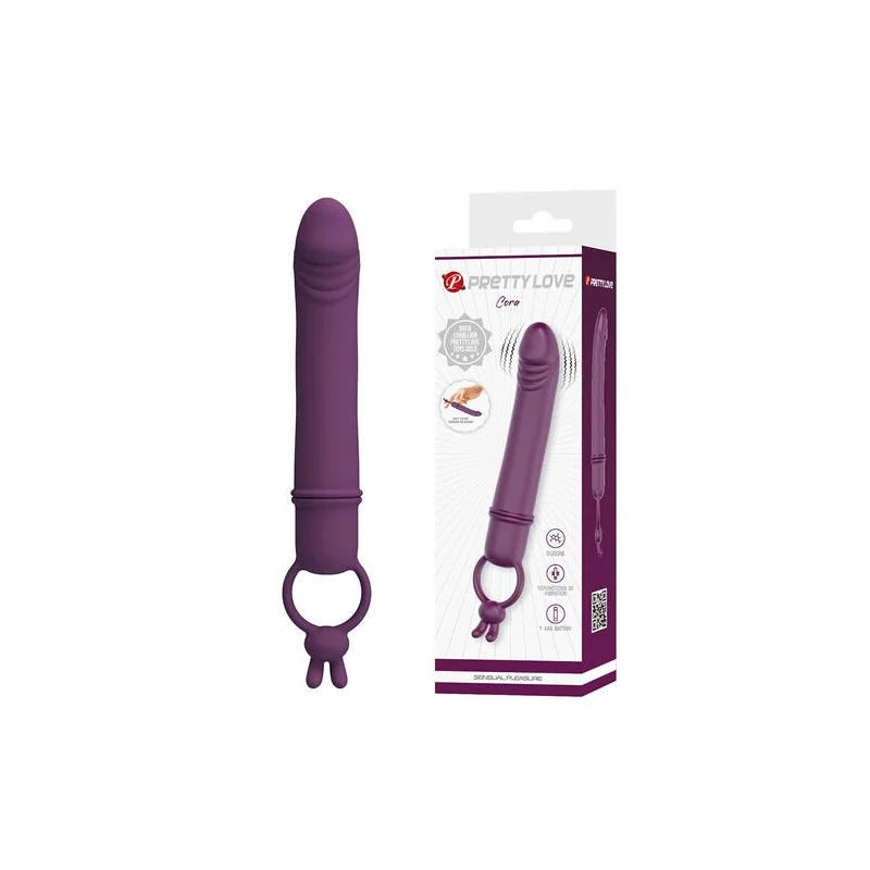 Pretty love - Cora Vibrador Em Formato De Pênis Com Anel De Resistência