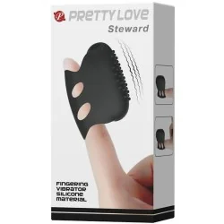 Pretty Love - Dedal De Vibrao Preto Steward