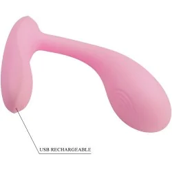 Pretty Love - Baird G-Spot 12 Vibrações Recarregável Rosa App