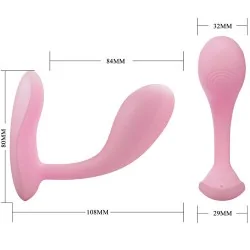 Pretty Love - Baird G-Spot 12 Vibrações Recarregável Rosa App