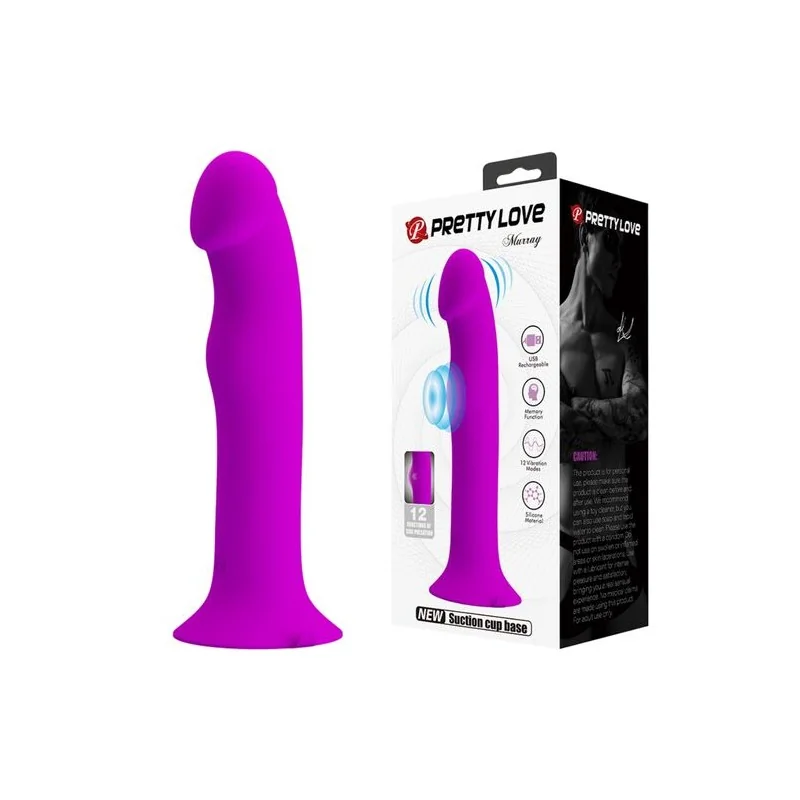 Pretty Love - Vibrador Murray E Estimulador G-Point Roxo