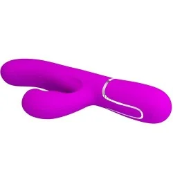 Pretty Love - Perlita Multifuncional 3 Em 1 Vibrador Ponto G Violeta