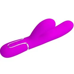 Pretty Love - Perlita Multifuncional 3 Em 1 Vibrador Ponto G Violeta
