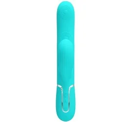 Pretty Love - Perlita Multifuncional 3 Em 1 Vibrador Ponto G Aqua Verde