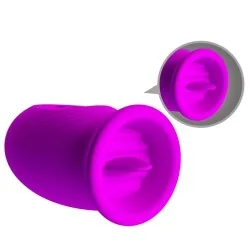 Pretty Love - Vibrador Recarregável Daisy Dual Egg Roxo