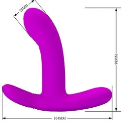 Pretty Love - Geri Clitoris Massager Rosa Controlo Remoto