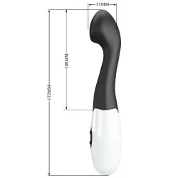 Pretty Love - Charles Vibrador G-Spot 30 Modos Preto