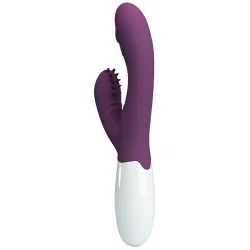 Pretty Love - Andre Vibrador Coelho E Estimulador De Ponto G Roxo