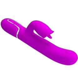 Pretty Love - Vibrador De Coelho Com Lambida Roxo