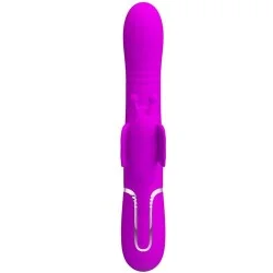 Pretty Love - Vibrador Coelho Multifunções 4 Em 1 Borbolete Roxo