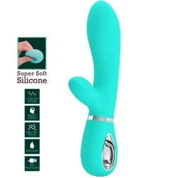Pretty Love - Vibrador Multifuno G-Spot Thomas Aqua Verde