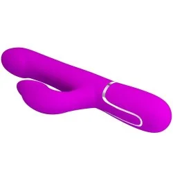 Pretty Love - Vibrador Coelho Pérolas Violeta