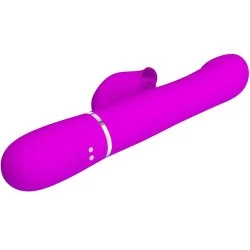 Pretty Love - Vibrador Coelho Pérolas Violeta