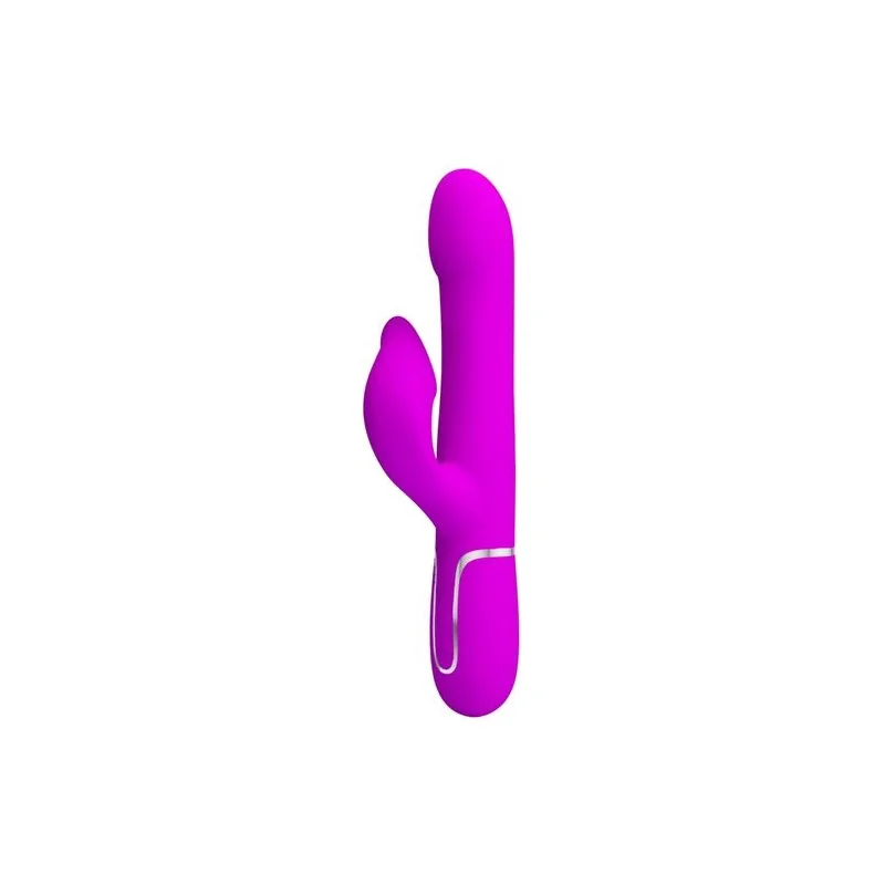 Pretty Love - Vibrador Coelho Pérolas Violeta