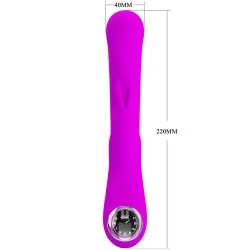 Pretty Love - Vibrador De Coelho Lamar E Ponto G Violeta