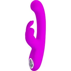 Pretty Love - Vibrador De Coelho Lamar E Ponto G Violeta