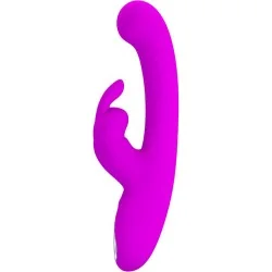 Pretty Love - Vibrador De Coelho Lamar E Ponto G Violeta