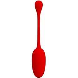 Pretty Love - Ovo Vibratório Recarregável Knucker Vermelho