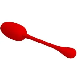 Pretty Love - Ovo Vibratório Recarregável Knucker Vermelho