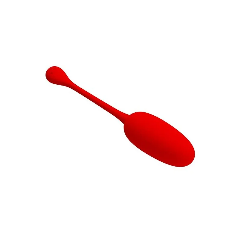Pretty Love - Ovo Vibratório Recarregável Knucker Vermelho