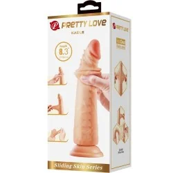 Pretty Love - Kable Pênis Super Realista 21 Cm Modelo De Carne 2