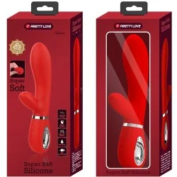 Pretty Love - Vibrador Multifuno G-Spot Thomas Vermelho