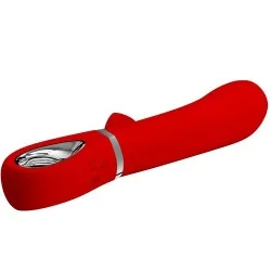 Pretty Love - Vibrador Multifuno G-Spot Thomas Vermelho