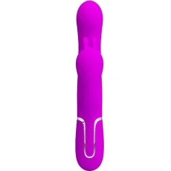Pretty Love - Cammy Vibrador Triplo Multifuncional 4 em 1 Rosa