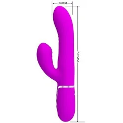 Pretty Love - Vibrador Multifunção G-Spot Rosa