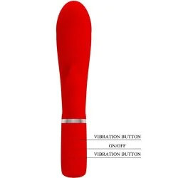 Pretty Love - Vibrador Prescott Multifono G-Spot Vermelho