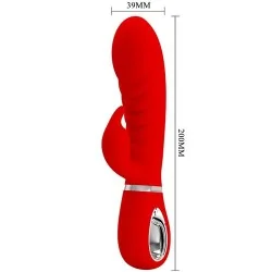 Pretty Love - Vibrador Prescott Multifono G-Spot Vermelho