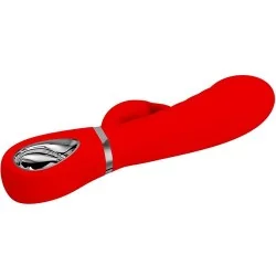 Pretty Love - Vibrador Prescott Multifono G-Spot Vermelho