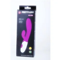 Pretty Love - Vibrador Alvis Com Estimulador De Clitóris