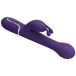 Pretty Love - Dejon Vibrador Coelho 3 Em 1 Multifuno Roxo